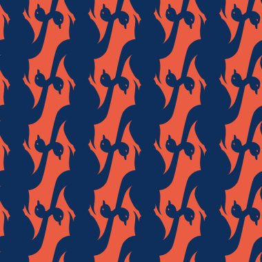 Kuğu renkli parlak seamless modeli