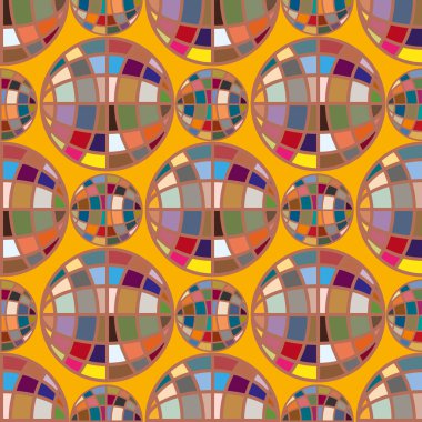 Renk seamless modeli ile işbirliği dünya küre.