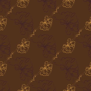 Çok renkli yay ve kurdeleler parlak seamless modeli.