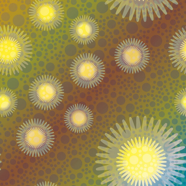 New background with creative abstract fractal pattern. Soft lines vintage pattern for backdrop. 
