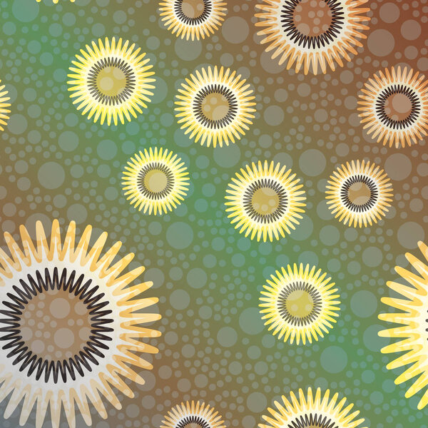 New background with creative abstract fractal pattern. Soft lines vintage pattern for backdrop. 