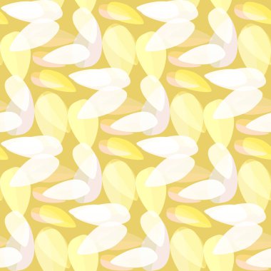 Parlak arka plan Dikişsiz desen çok renkli yapraklarda.