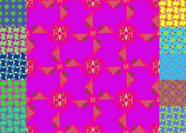 Memphis tarzı zemin. Geometrik seamless modeli. 