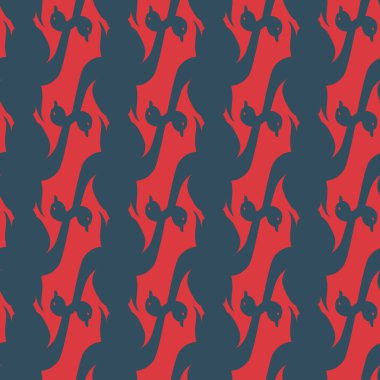 Kuğu renkli parlak seamless modeli