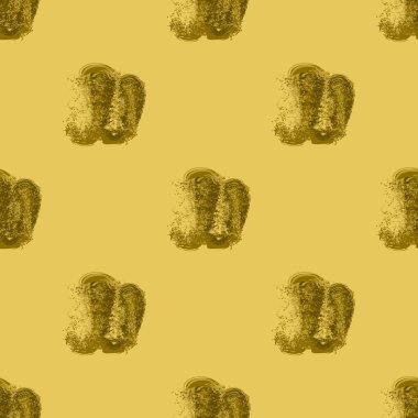 Bulutlar Dikişsiz desen şeklinde suluboya soyut leke.