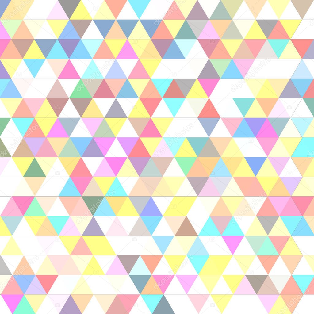 Abstract geometric colorful seamless pattern for background. 