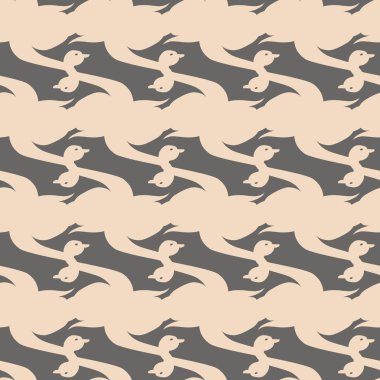 Kuğu renkli parlak seamless modeli