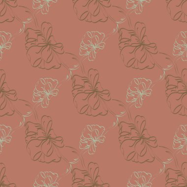 Çok renkli yay ve kurdeleler parlak seamless modeli.