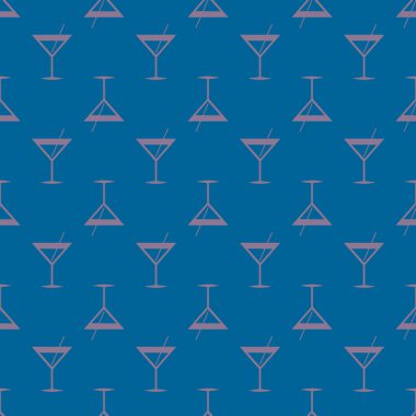 Tropikal kokteyl renkli seamless modeli