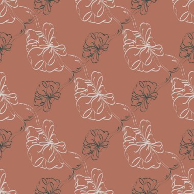 Çok renkli yay ve kurdeleler parlak seamless modeli.