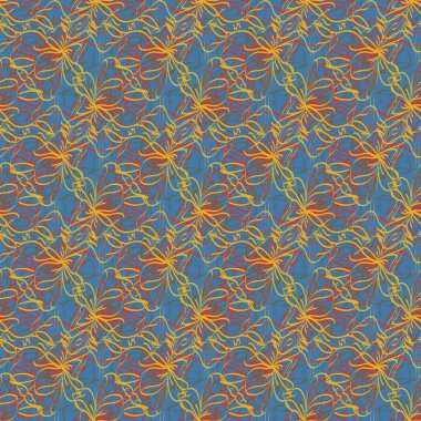 Çok renkli yay ve kurdeleler parlak seamless modeli.