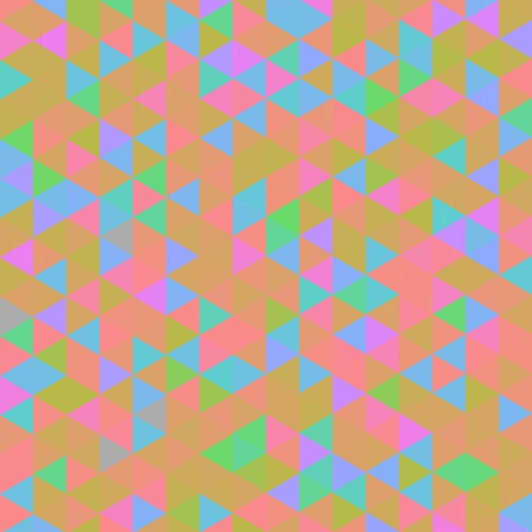 Abstract Geometrisch Kleurrijk Naadloos Patroon Voor Achtergrond — Stockvector