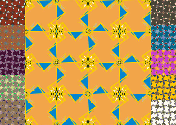 Мемфис стиль абстрактный фон. Геометрический бесшовный узор
. 