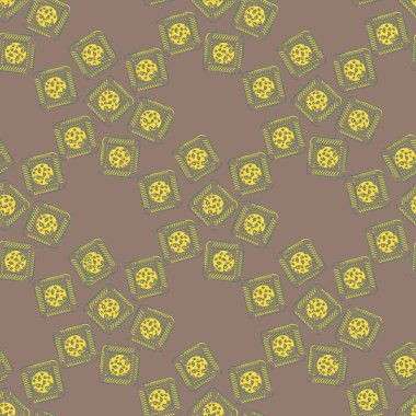 Tanımlama bilgilerini seamless modeli. tatlı tatlı yiyecek, arka plan illüstrasyon.