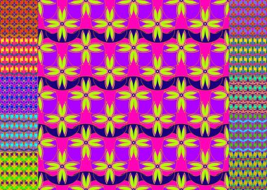 Memfis tarzı zemin. Geometrik seamless modeli. Yinelenen Dekorasyon yazdırma. Sorunsuz ilkel geometrik arka plan.