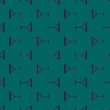 Tropikal kokteyl renkli seamless modeli