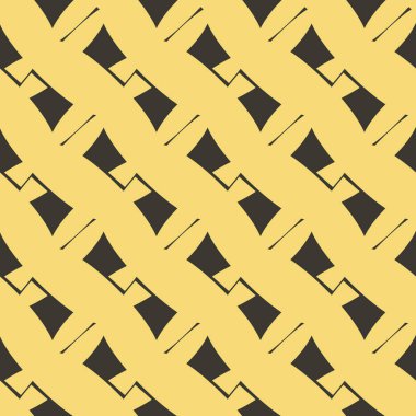 Soyut hasır geometrik seamless modeli. Vektör çizim  