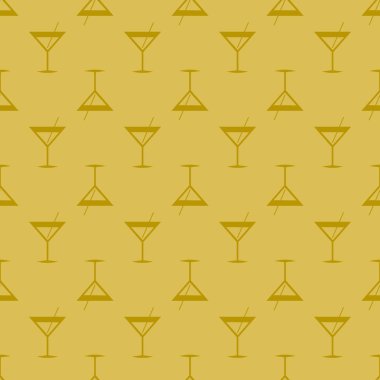 Tropikal kokteyl renkli seamless modeli