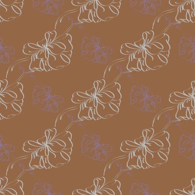 Çok renkli yay ve kurdeleler parlak seamless modeli.