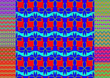 Memfis tarzı zemin. Geometrik seamless modeli. Yinelenen Dekorasyon yazdırma. Sorunsuz ilkel geometrik arka plan.