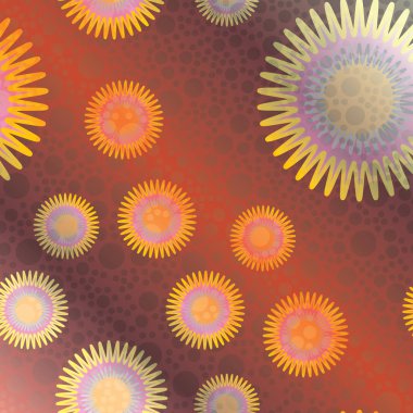 Arkaplan için soyut geometrik renkli desen. vektör illüstrasyonu 