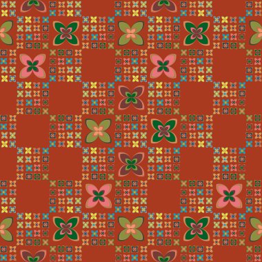 Çiçekler için arka plan ile yeni basit seamless modeli