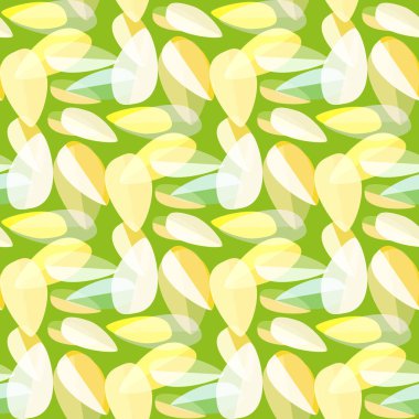 Parlak arka plan Dikişsiz desen çok renkli yapraklarda.