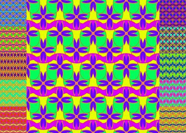 Memfis tarzı zemin. Geometrik seamless modeli. Yinelenen Dekorasyon yazdırma. Sorunsuz ilkel geometrik arka plan.