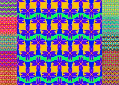 Memfis tarzı zemin. Geometrik seamless modeli. Yinelenen Dekorasyon yazdırma. Sorunsuz ilkel geometrik arka plan.