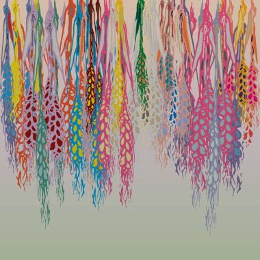 Spikelets gradyan arka planı üzerinde alan hasat.