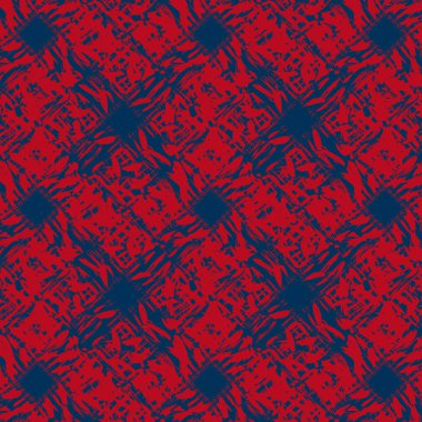 Soyut Dikişsiz renkli desen, vektör çizim 