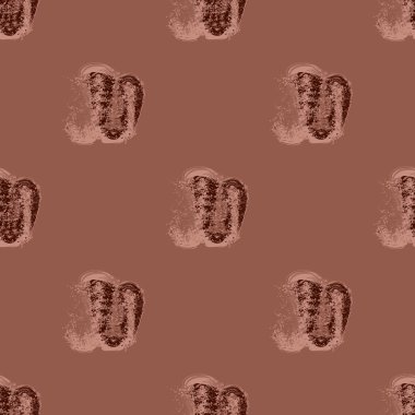 Bulutlar Dikişsiz desen şeklinde suluboya soyut leke.