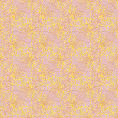 Çok renkli yay ve kurdeleler parlak seamless modeli.