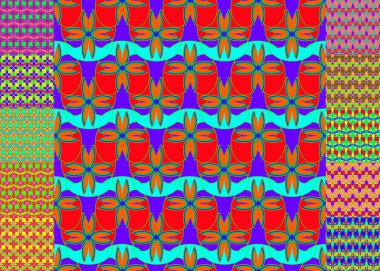 Memfis tarzı zemin. Geometrik seamless modeli. Yinelenen Dekorasyon yazdırma. Sorunsuz ilkel geometrik arka plan.