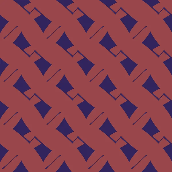 Abstract Wicker Geometric Seamless Pattern Vector Illustration — Stock Vector