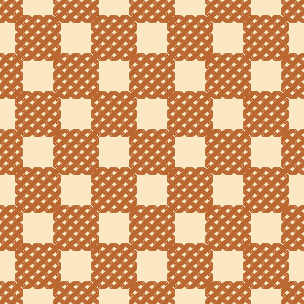 Абстрактный плетеный геометрический бесшовный рисунок. Векторная иллюстрация
  