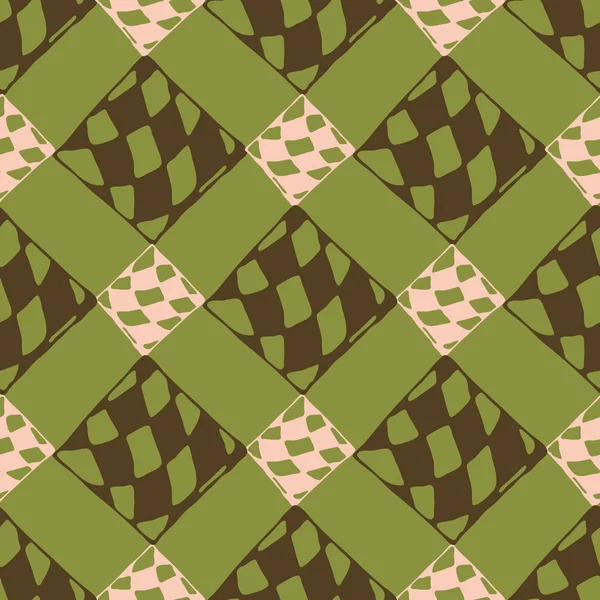 Abstract Geometrisch Kleurrijk Naadloos Patroon Voor Achtergrond — Stockvector