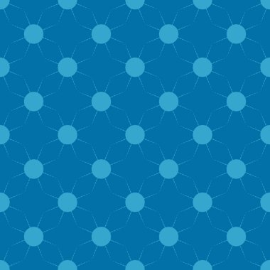 Renk basit geometrik güneş ile Seamless modeli.