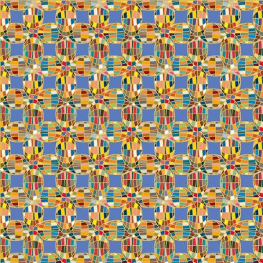 Renk seamless modeli ile işbirliği dünya küre.