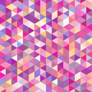 Arkaplan için soyut geometrik renkli desen. vektör illüstrasyonu 