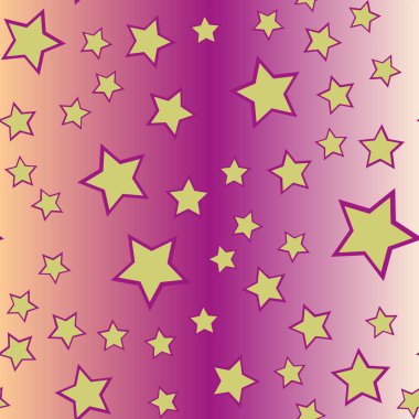 Arka plan için yıldız ile soyut geometrik renkli desen.