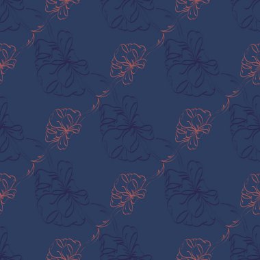 Çok renkli yay ve kurdeleler parlak seamless modeli.