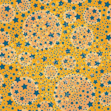 Arka plan için yıldız ile soyut geometrik renkli desen.