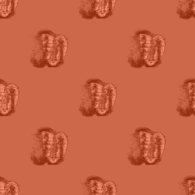 Bulutlar Dikişsiz desen şeklinde suluboya soyut leke.