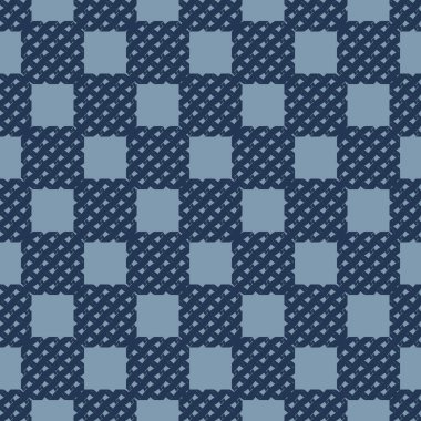 Soyut hasır geometrik seamless modeli. Vektör çizim  