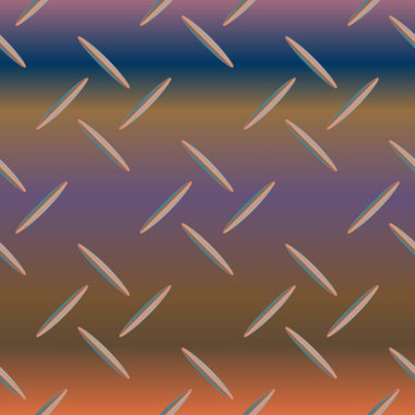 Oluklu Metal Dikişsiz desen vektör çizim.