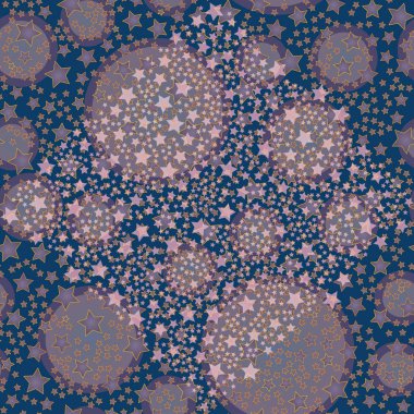 Arka plan için yıldız ile soyut geometrik renkli desen.