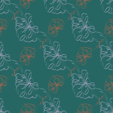 Çok renkli yay ve kurdeleler parlak seamless modeli.