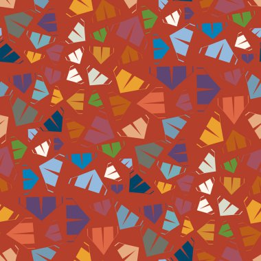 çizgi film kamp çadırları ile renk seamless modeli