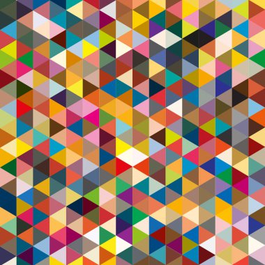 Arkaplan için soyut geometrik renkli desen. vektör illüstrasyonu 